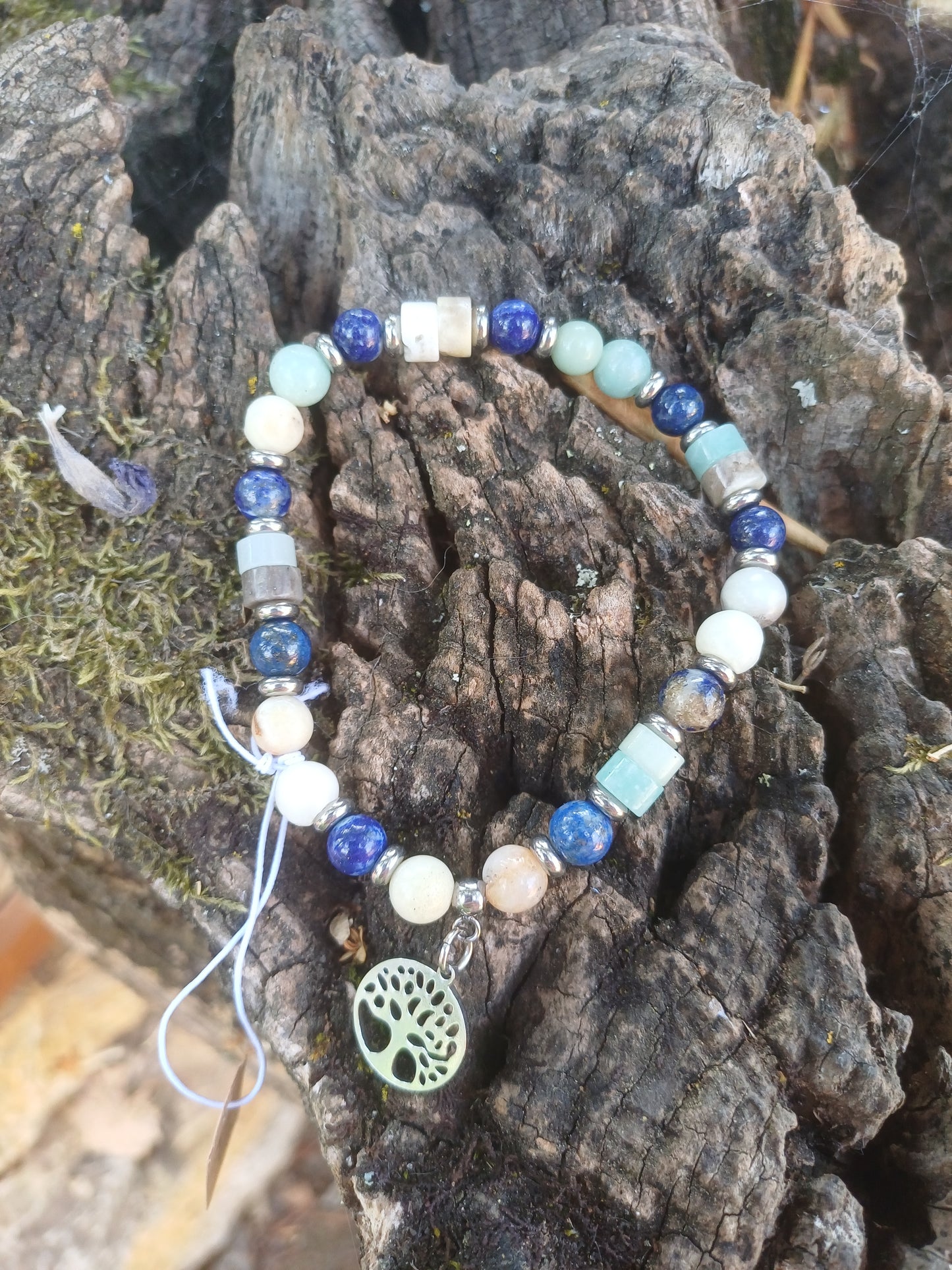 Bracelet : lapis lazuli - amazonite