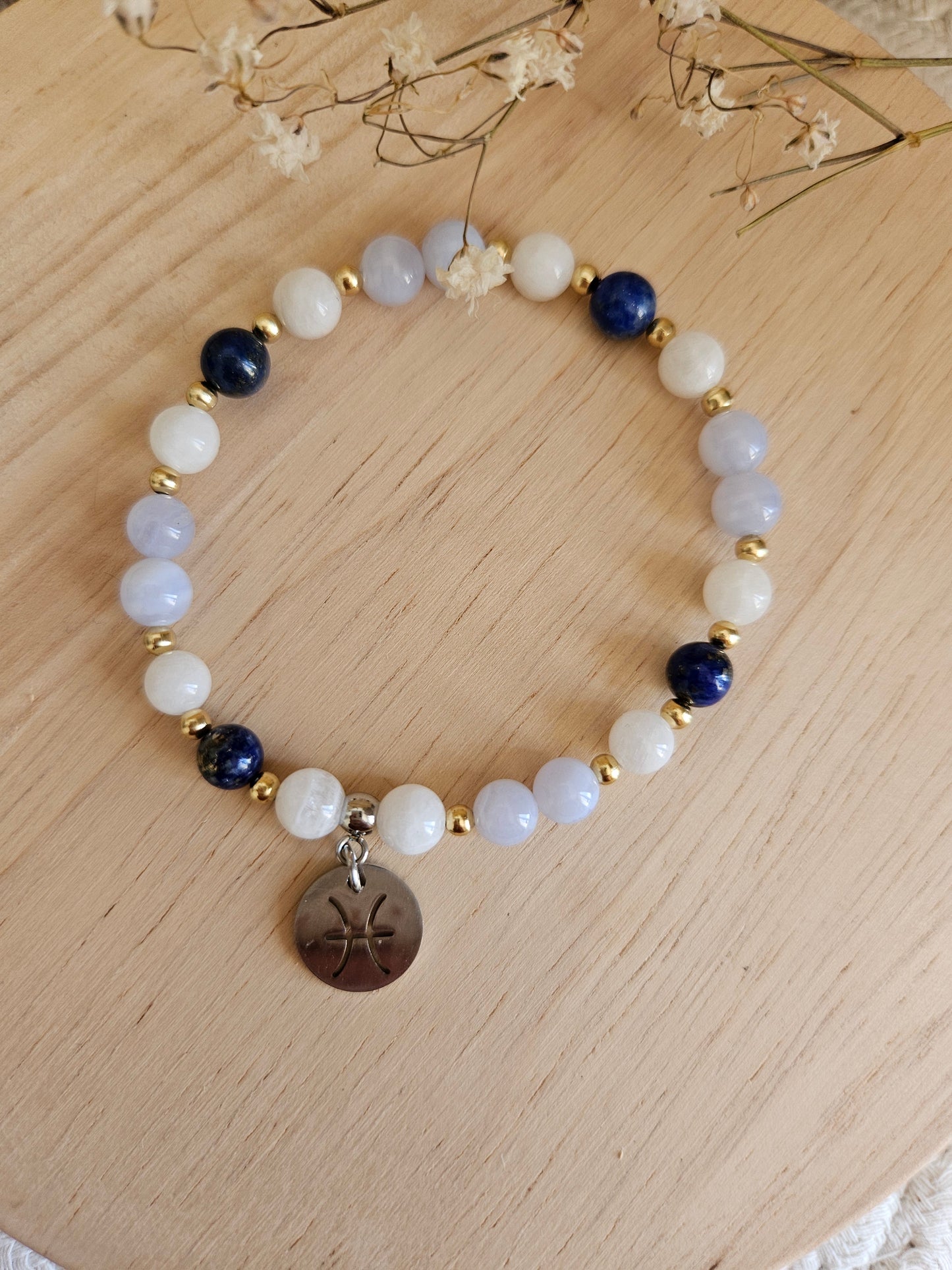 Bracelet Signe Astrologique - Poissons ♓ ✨