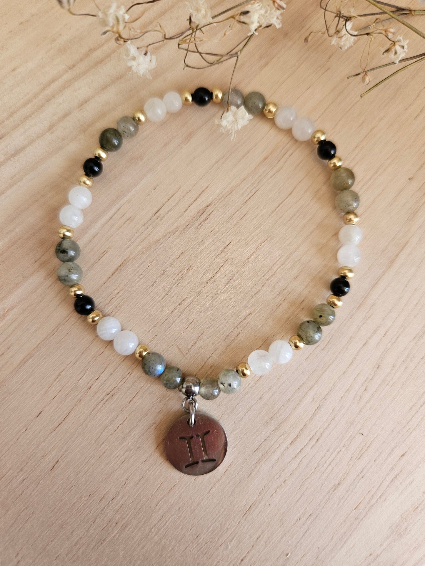 Bracelet Signe Astrologique — Gémeaux ♊ ✨