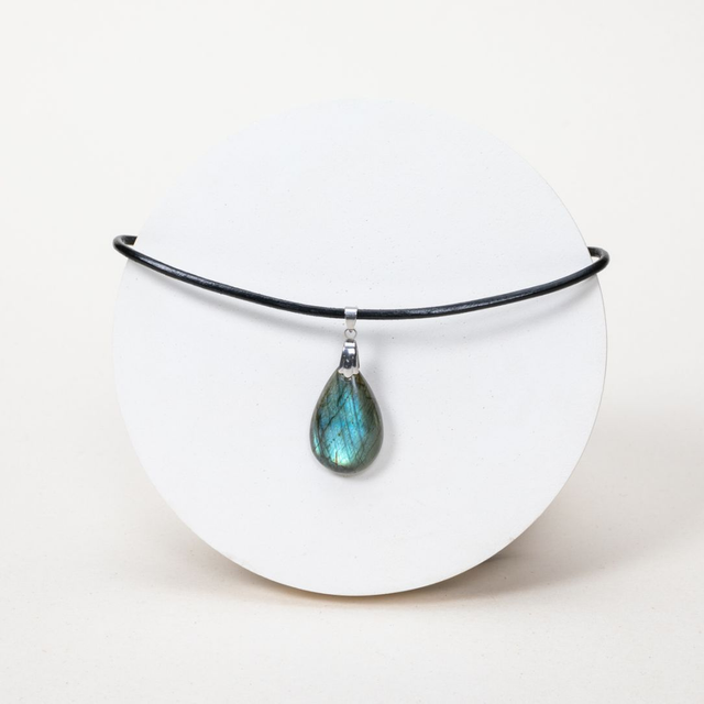 Pendentif Ombra - Labradorite