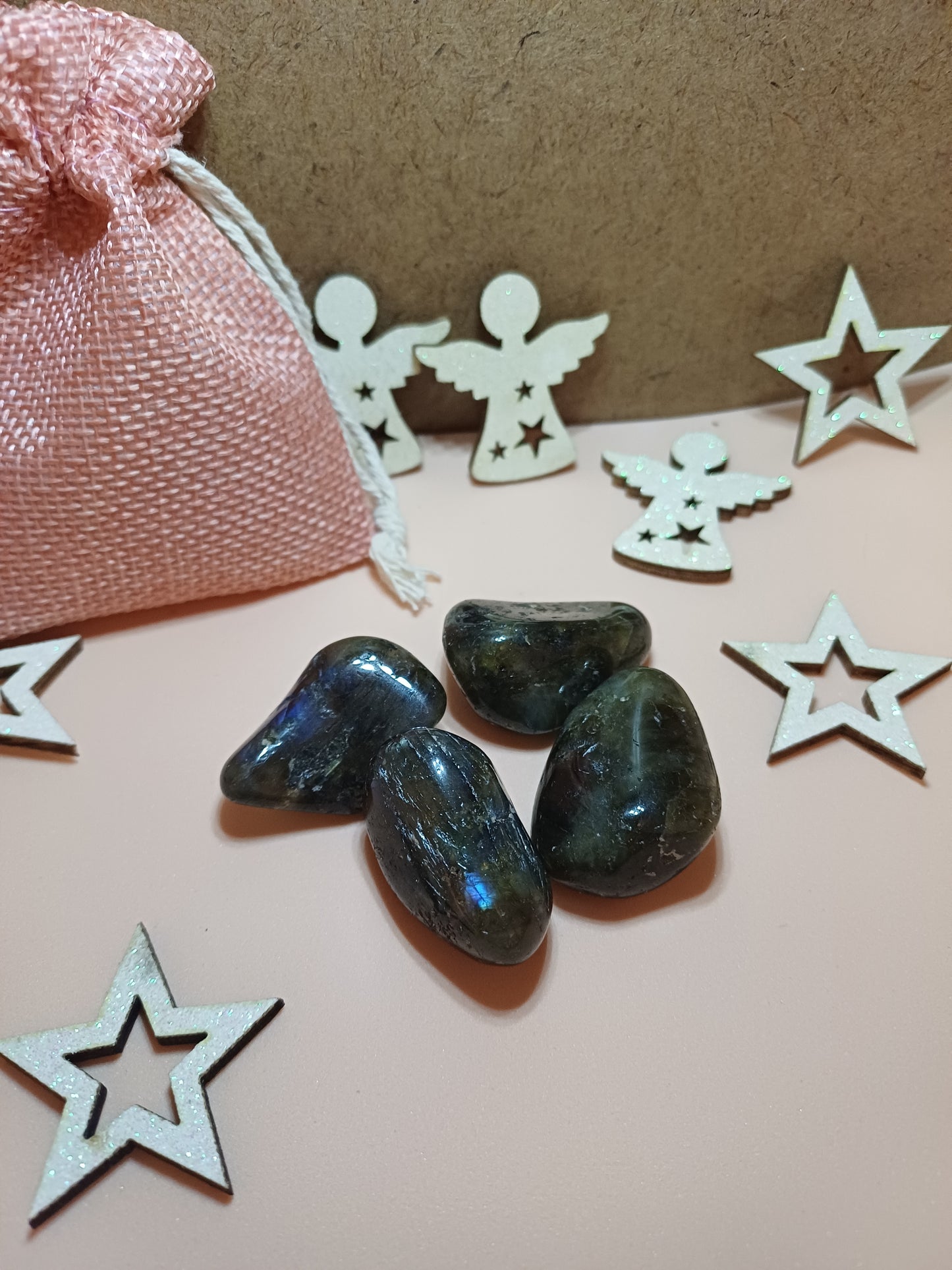 Pierre roulée - labradorite - protection