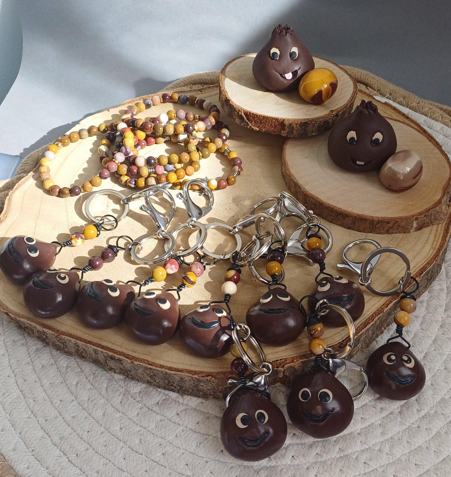 Châtaigne & Mookaite - collection limité