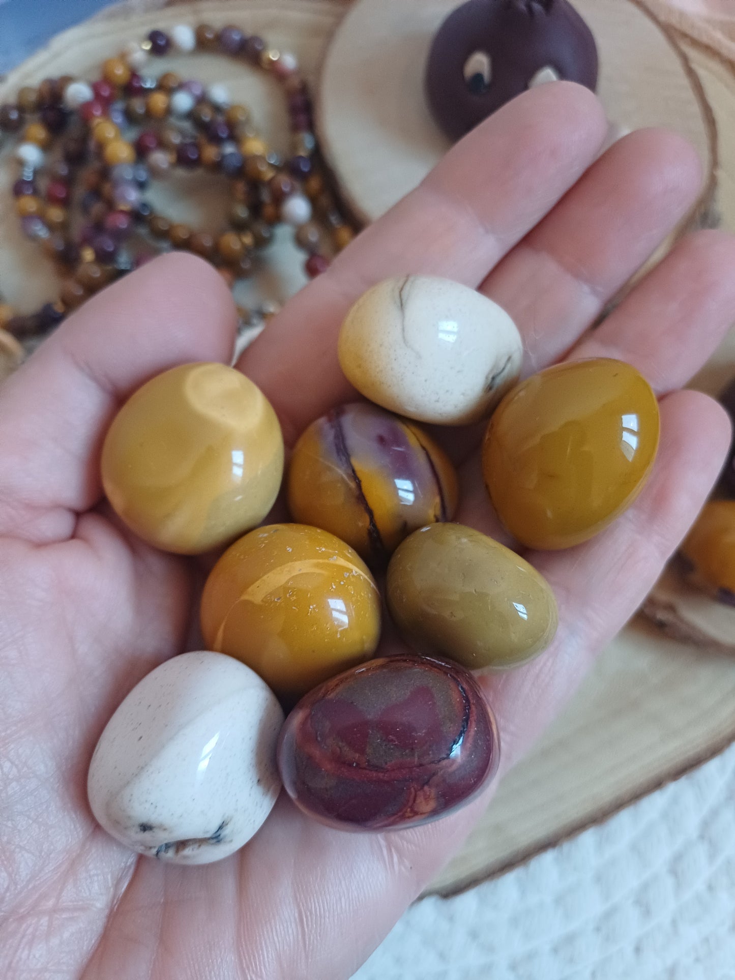 Pierre roulée - Mookaite