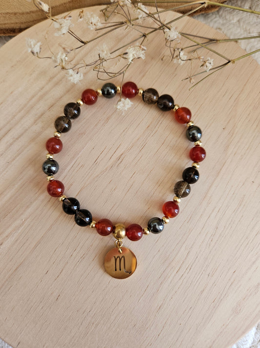 Bracelet Signe Astrologique - Scorpion ♏ ✨