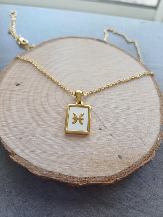 Collier Nacre signe du zodiaque