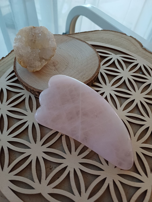Gua Sha Quartz rose