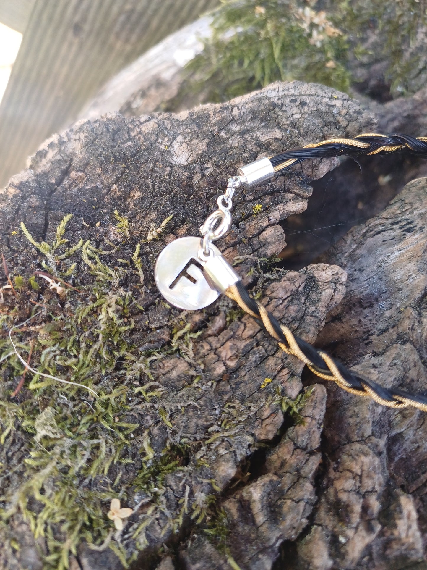 bracelet crin de cheval personnalisation