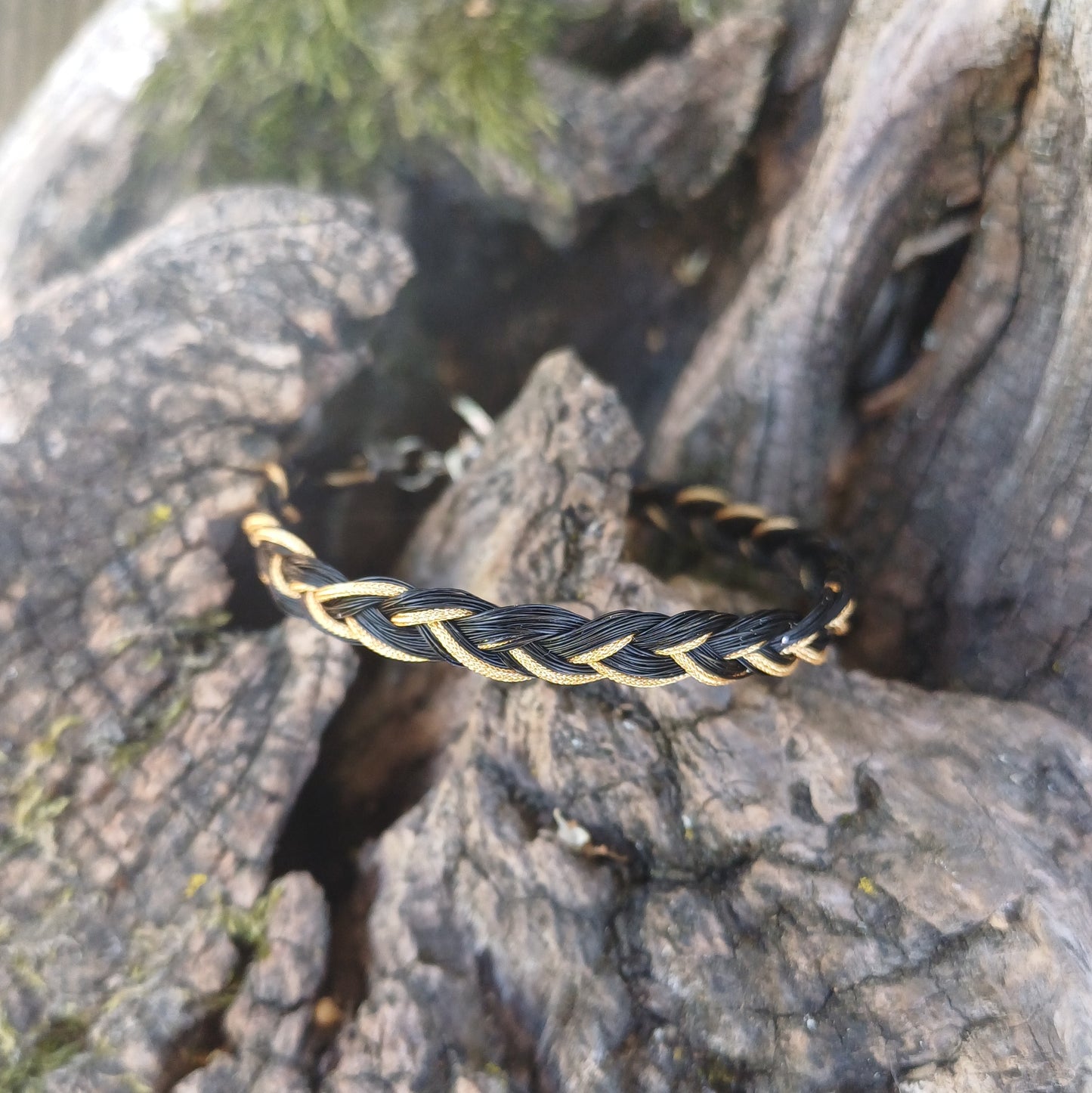 bracelet crin de cheval personnalisation