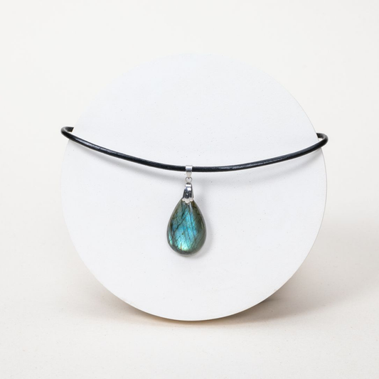 Pendentif Ombra - Labradorite